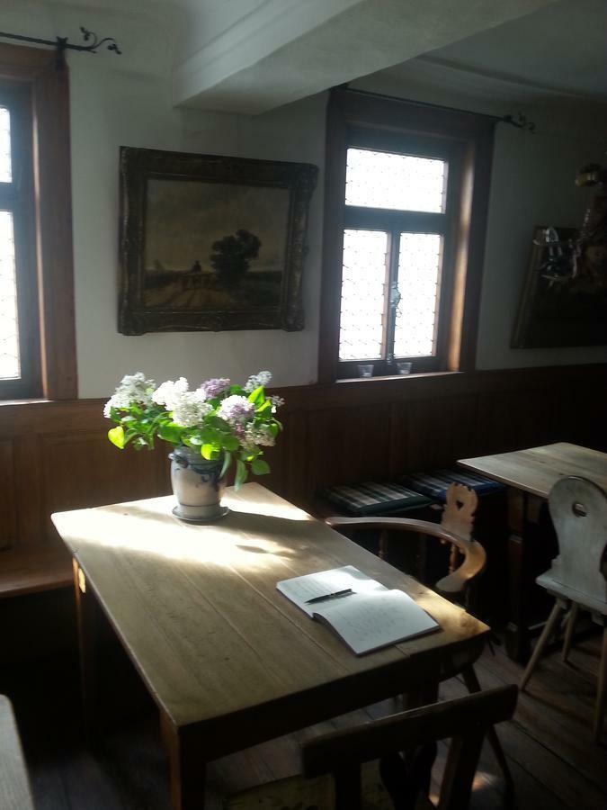 Roter Loewe Bed & Breakfast Heiligkreuzsteinach Eksteriør bilde